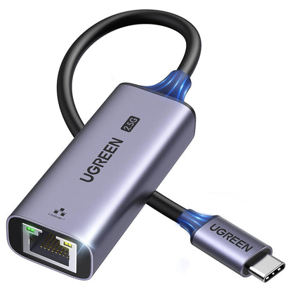 UGREEN CM648 (25052) Netwerkkaart, RJ45, USB-C, Grijs