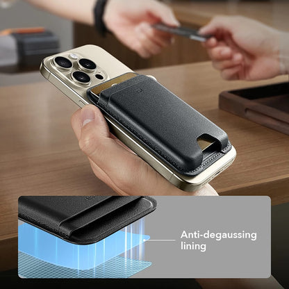 Magsafe portemonnee, ESR, Boost, Marineblauw