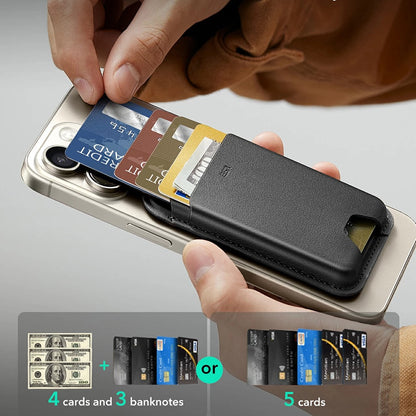 Magsafe portemonnee, ESR, Boost, Marineblauw