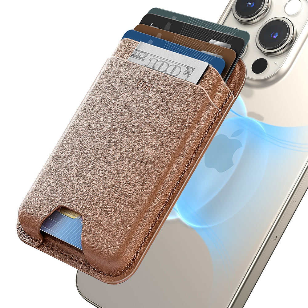 Magsafe portemonnee, ESR, Boost, Bruin