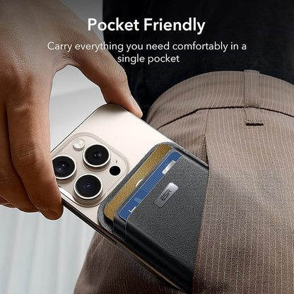 MagSafe Portemonnee, ESR, Classic Geo, Zwart