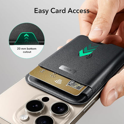 MagSafe Portemonnee, ESR, Classic Geo, Zwart