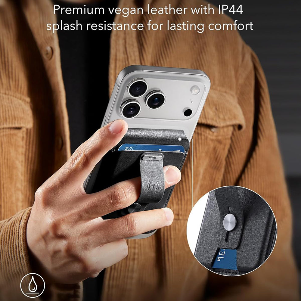 MagSafe Portemonnee, ESR, Vind mijn Portemonnee, Zwart