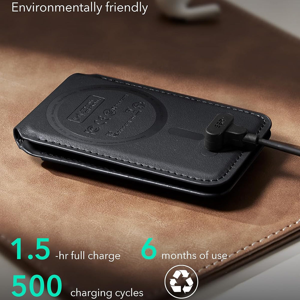 MagSafe Portemonnee, ESR, Vind mijn Portemonnee, Zwart