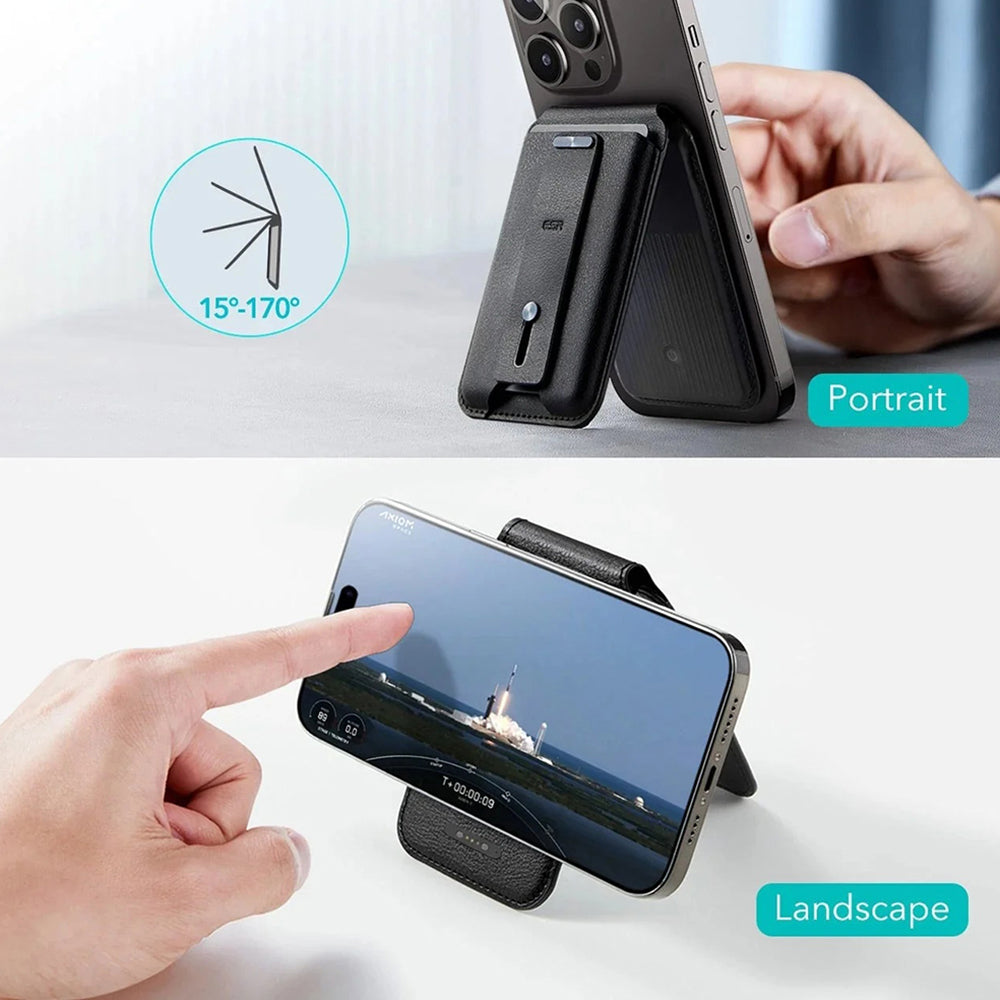 MagSafe Portemonnee, ESR, Vind mijn Portemonnee, Bruin