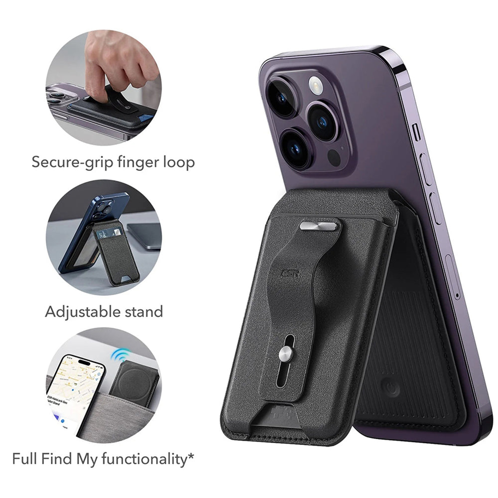 MagSafe Portemonnee, ESR, Vind mijn Portemonnee, Bruin