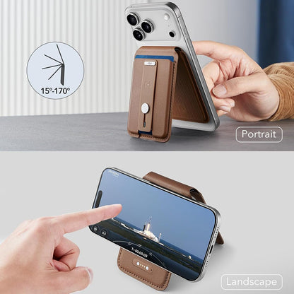 MagSafe Portemonnee, ESR, Findy my Wallet 5C, Bruin