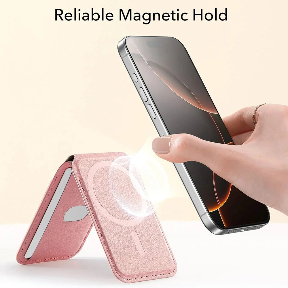 Magsafe Portemonnee, ESR, Stand, Roze