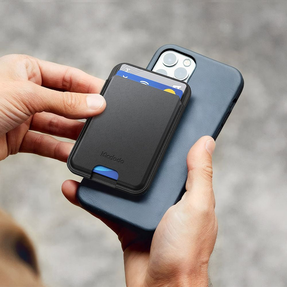 MagSafe Wallet, McDodo, WH-7920 Napa, Black