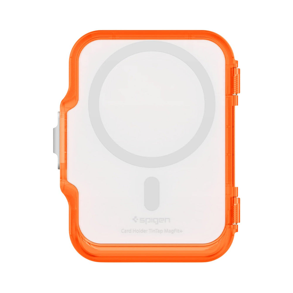 MagSafe Portemonnee, Spigen, TinTap MagFit+, Satijn Oranje AFA11381