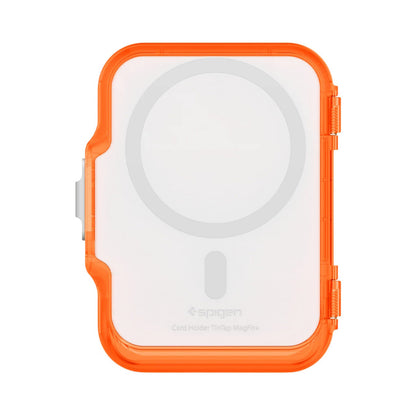 MagSafe Portemonnee, Spigen, TinTap MagFit+, Satijn Oranje AFA11381