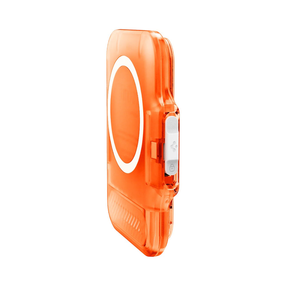MagSafe Portemonnee, Spigen, TinTap MagFit+, Satijn Oranje AFA11381