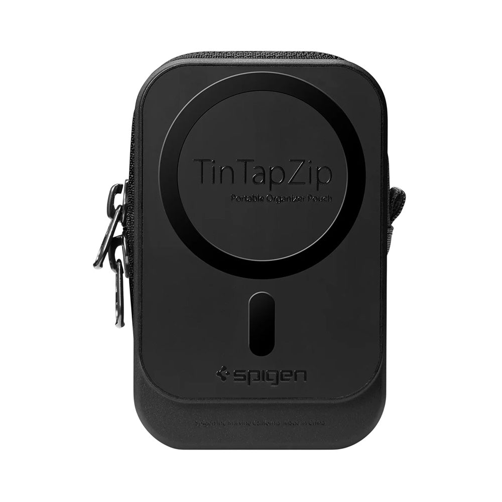 MagSafe-portemonnee, Spigen, TinTap ZIP MagFit 2, Zwart AFA11564