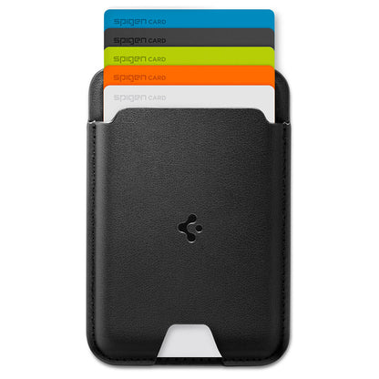 MagSafe-portemonnee, Spigen, Valentinus MagFit, Zwart AFA11337