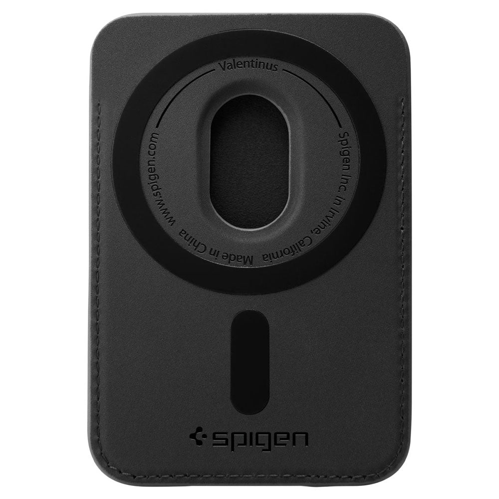 MagSafe-portemonnee, Spigen, Valentinus MagFit+, Zwart AFA11336