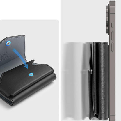 Magsafe Portemonnee, Spigen, Valentinus Pro, Zwart