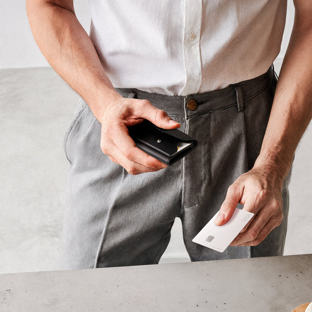 Magsafe Portemonnee, Spigen, Valentinus Pro, Zwart