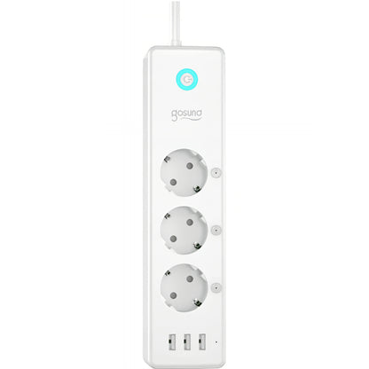 Gosund P1 Plus stekkerdoos, Wi-Fi, 3 x Schuko