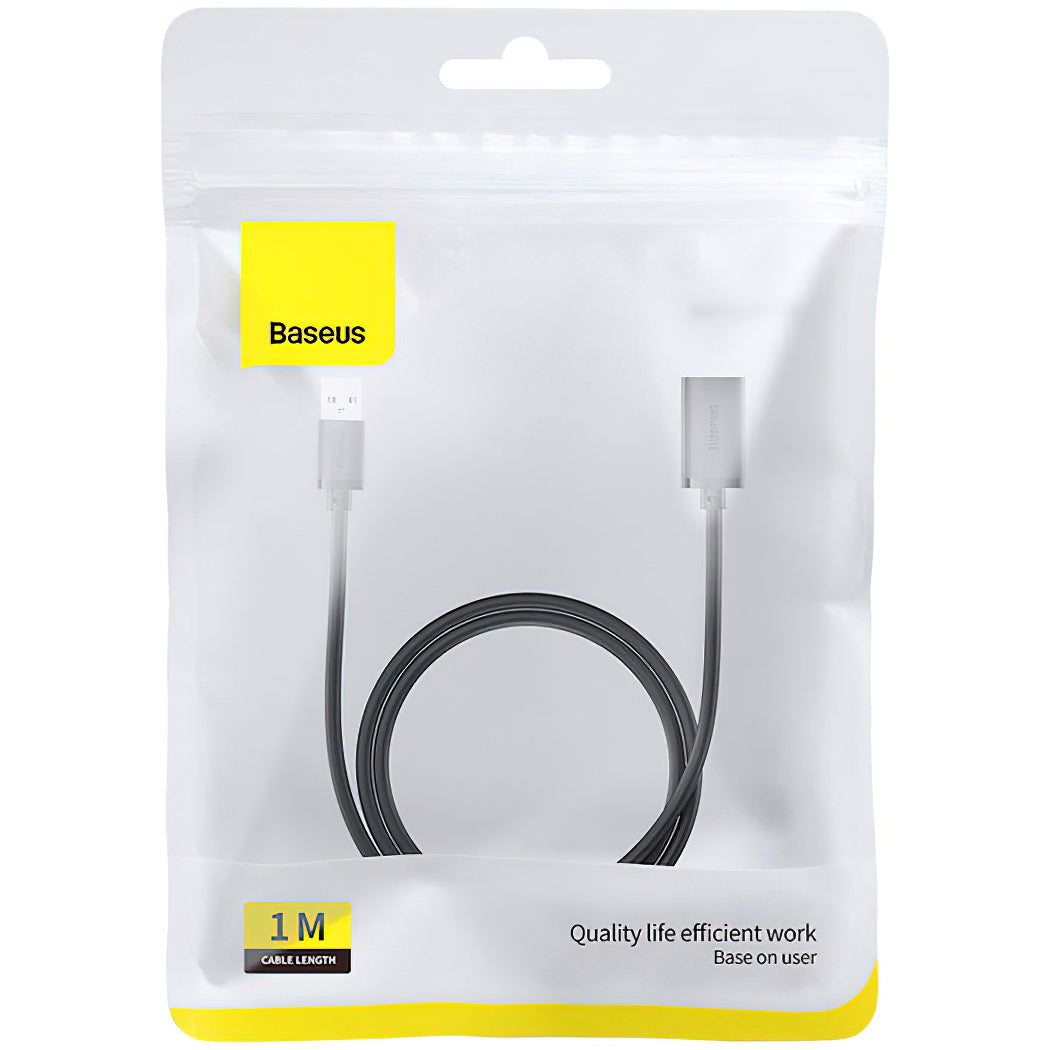 USB 3.0-verlengkabel Baseus AirJoy Series, 1m, Zwart B00631103111-00