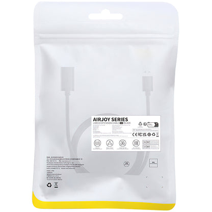 USB 3.0-verlengkabel Baseus AirJoy Series, 1m, Zwart B00631103111-00