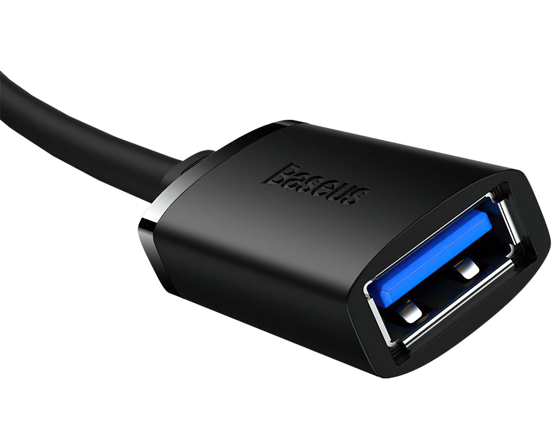 USB 3.0-verlengkabel Baseus AirJoy Series, 1m, Zwart B00631103111-00