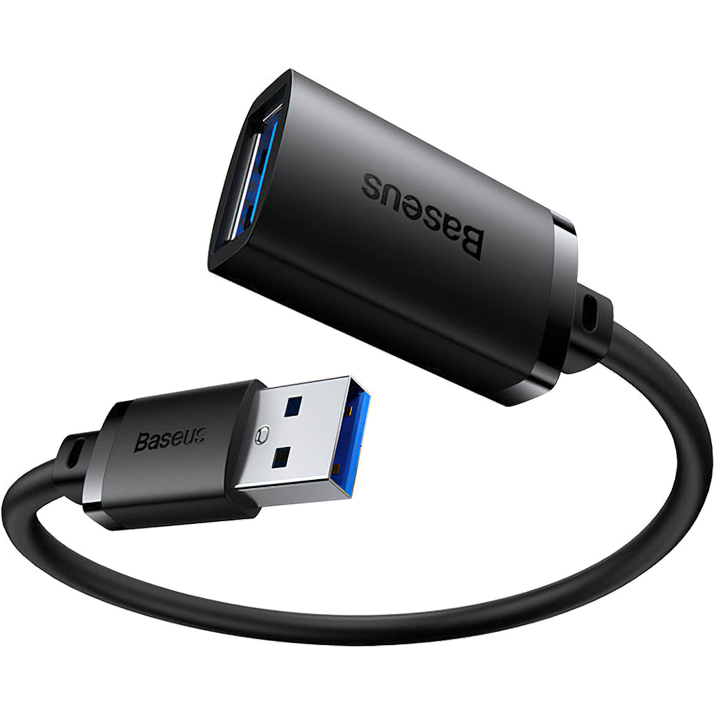 USB 3.0-verlengkabel Baseus AirJoy Series, 1m, Zwart B00631103111-00