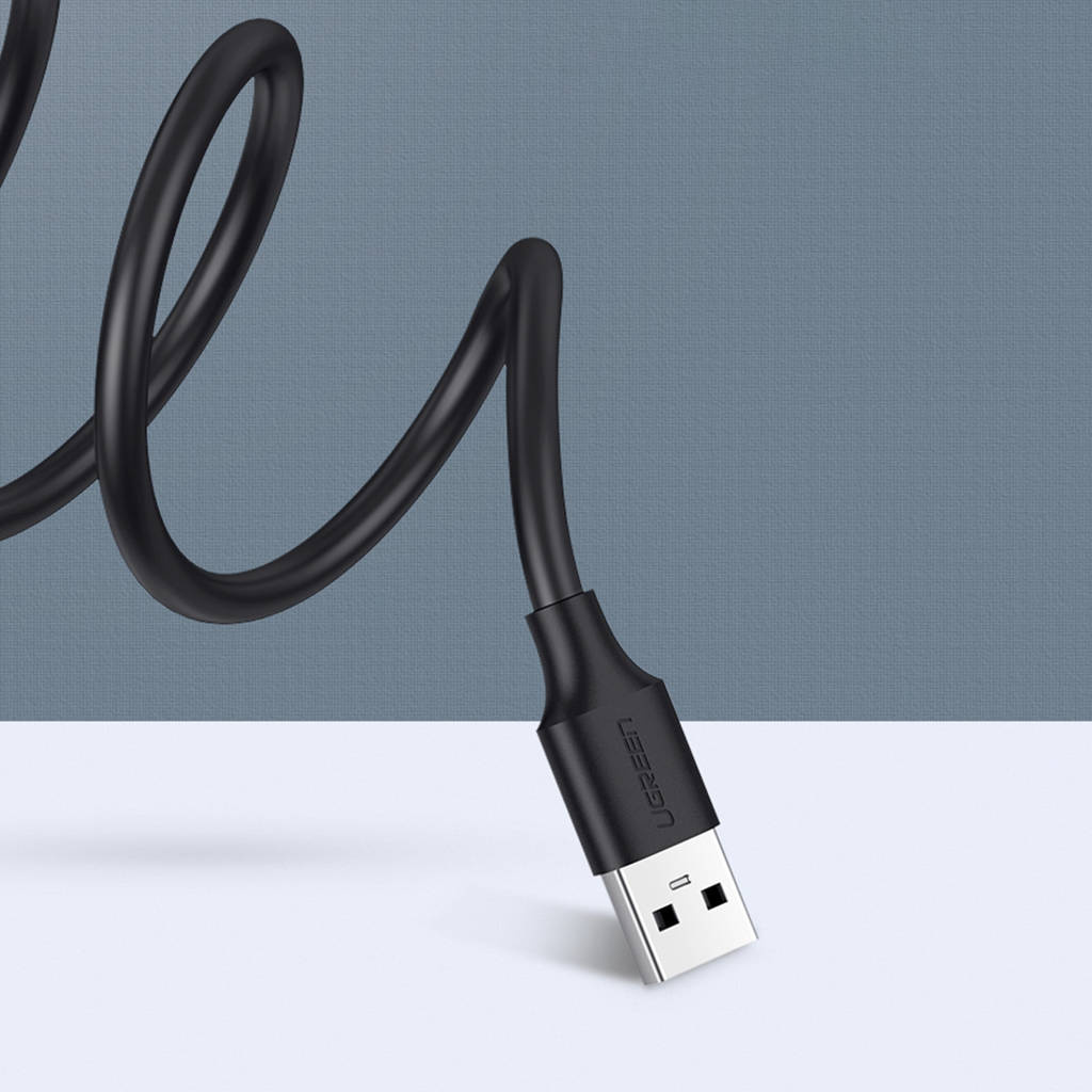 USB-verlengkabel UGREEN US103, 5m, Zwart