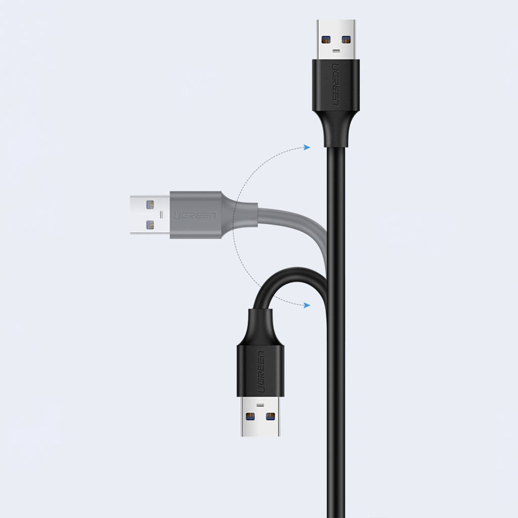 USB-verlengkabel UGREEN US103, 5m, Zwart