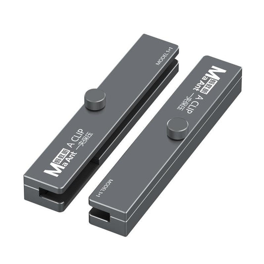 MaAnt A Clip Pers, Set 2 stuks, Gri