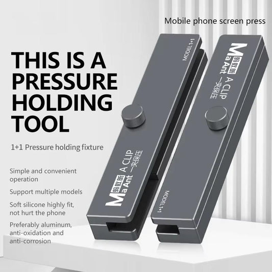 MaAnt A Clip Pers, Set 2 stuks, Gri
