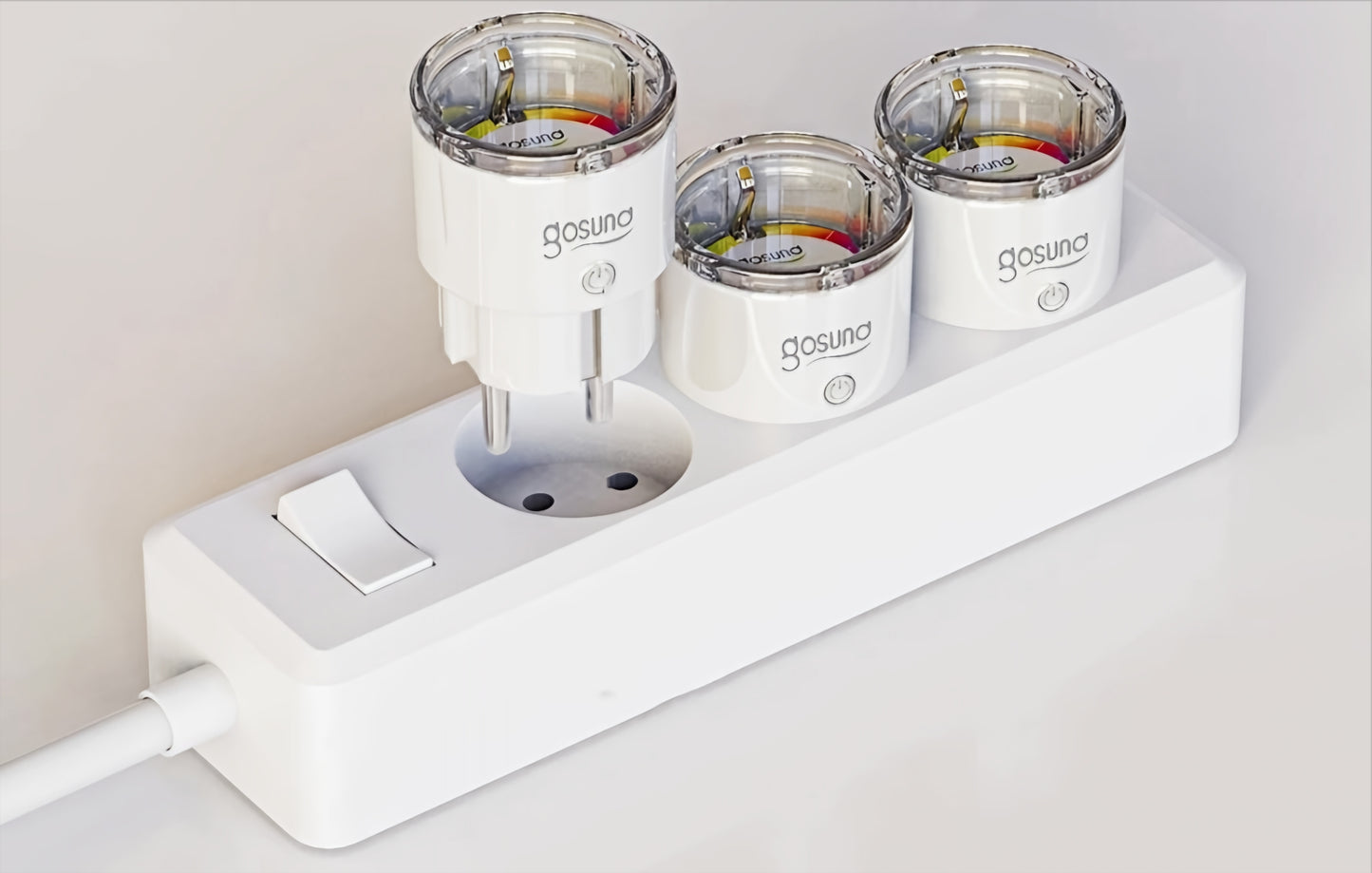Gosund Smart EP2 Stopcontact, Wi-Fi, Set van 4 stuks