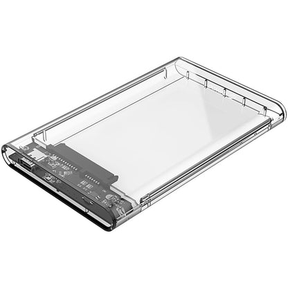 Orico 2139C3-behuizing voor HDD / SSD SATA 2,5 inch, USB-C, Transparant