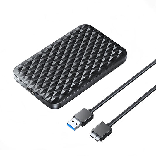Orico 2520U3-V1 behuizing voor HDD / SSD SATA 2.5 inch, microUSB 3.0, Zwart