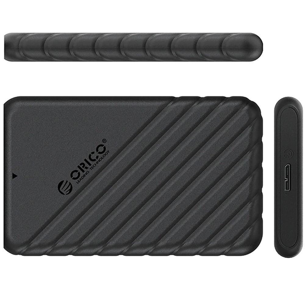 Orico 25PW1-U3 rack voor HDD / SSD SATA 2.5 inch, microUSB 3.0, Zwart
