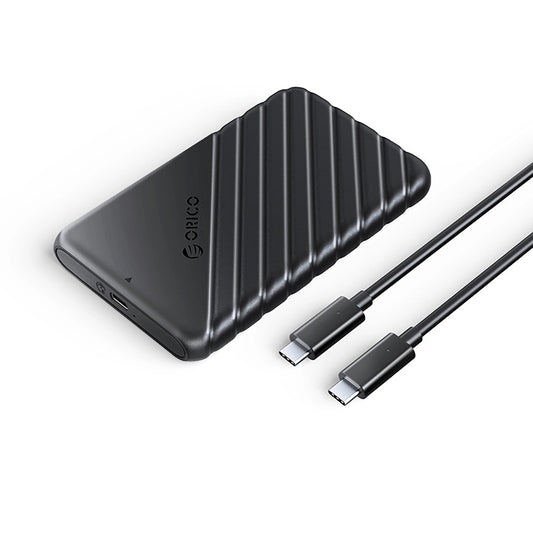 Orico 25PW1C-C3 rack voor HDD / SSD SATA 2.5 inch, USB-C, Zwart