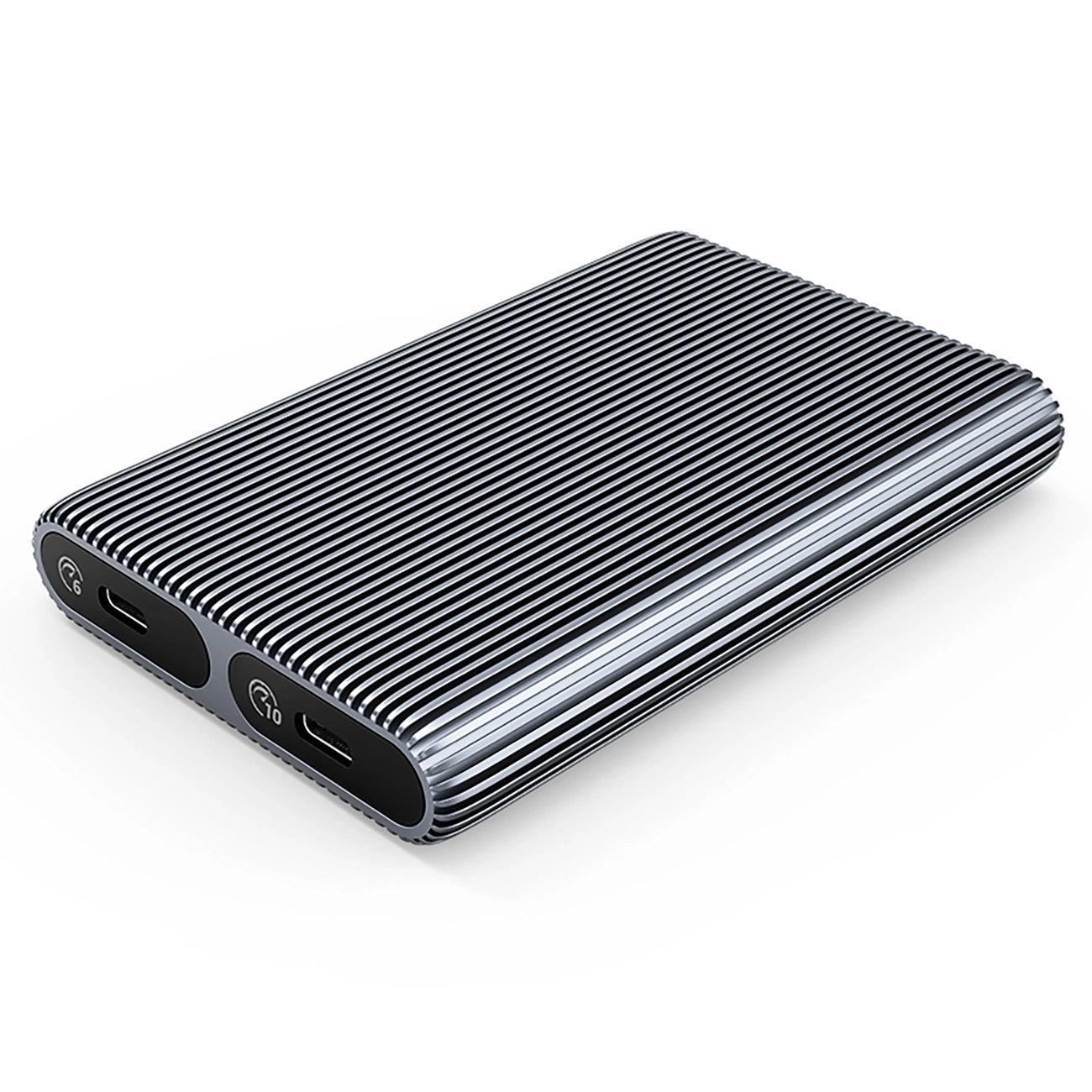 Orico AM2C3-2SN Dual Disk Rack voor M.2 NVMe SSD, Grijs