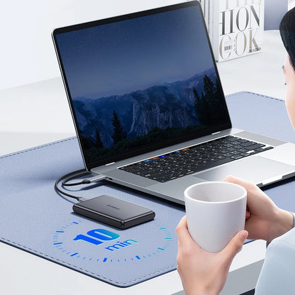Orico DDL25-C3 behuizing voor HDD / SSD SATA 2.5 inch, USB-C, Zwart