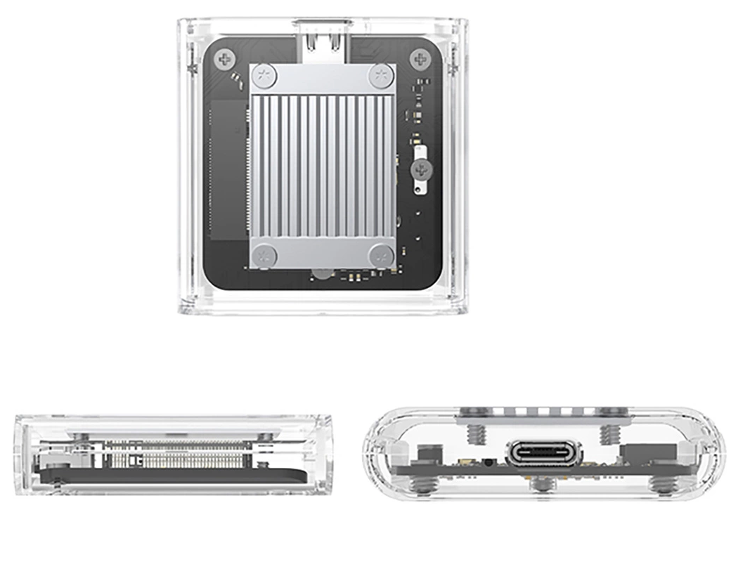Orico TC20-M2-10G behuizing voor SSD M.2 NVMe 2230, Transparant