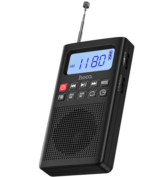 Draagbare Radio HOCO HI51, Zwart