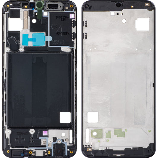 Frontframe Samsung Galaxy A40 A405, zwart, Service Pack GH98-43997A 