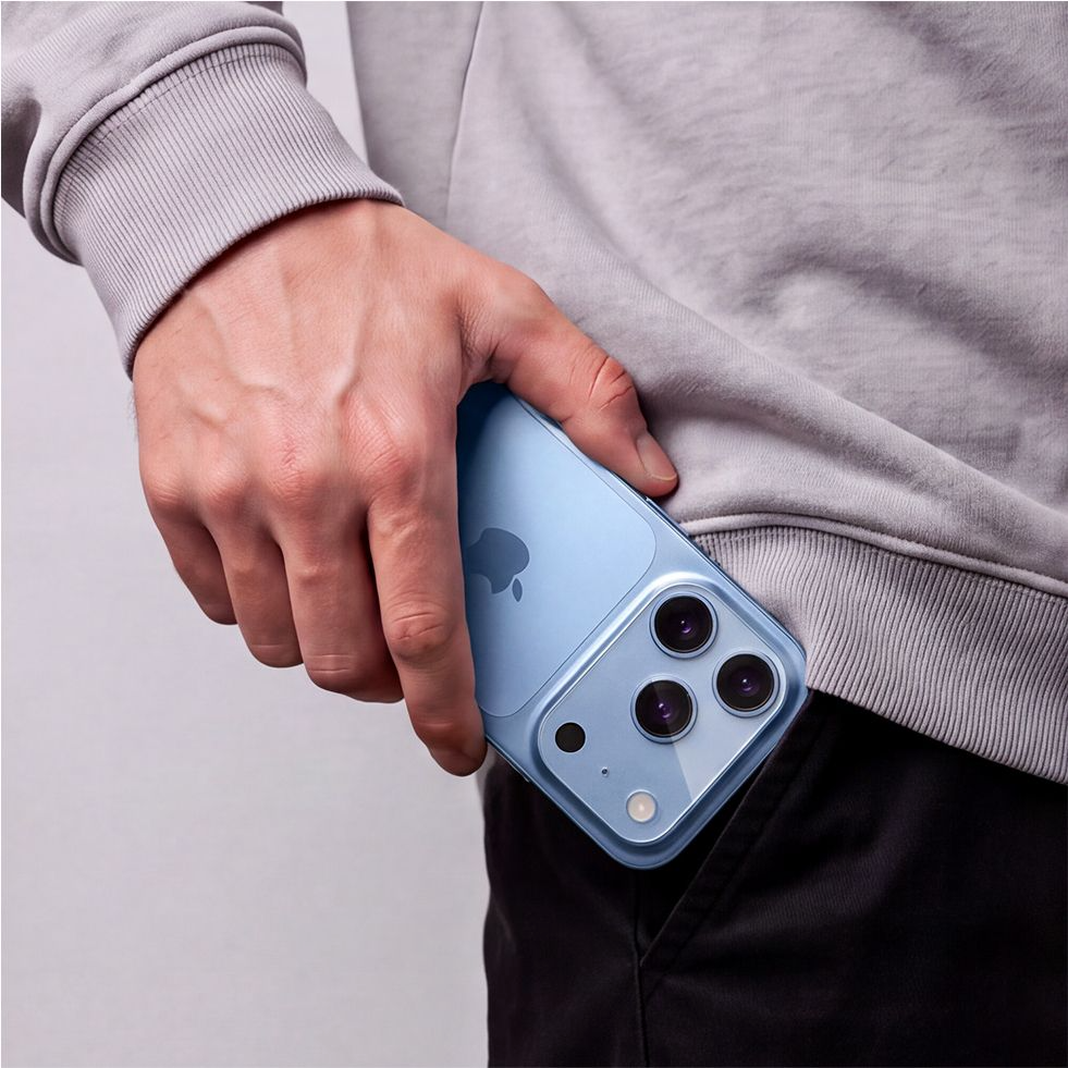 Tech-Protect Cam Fit+ Achtercamera Beschermrand voor Apple iPhone 18 Pro Max, Gehard Glas, Transparant