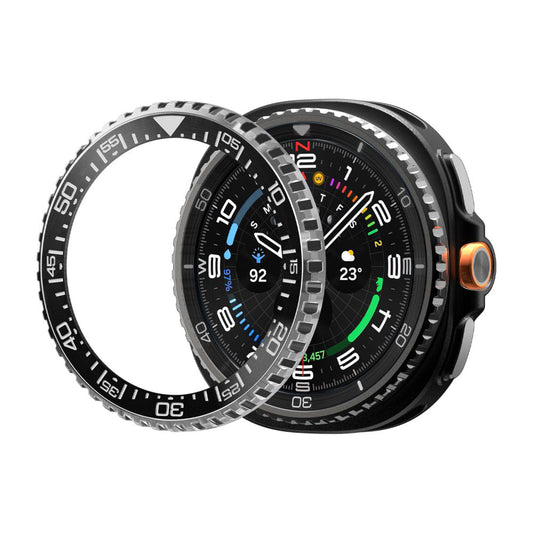 Spigen Tune Diver Protective Frame for Samsung Galaxy Watch Ultra2, Black ACS11617
