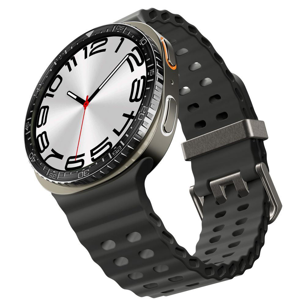 Spigen Tune Diver Beschermingsframe voor Samsung Galaxy Watch8 44mm, Zwart