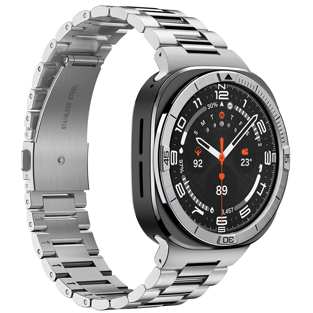 Spigen Tune Pilot beschermrand voor Samsung Galaxy Watch Ultra2, zilver ACS11616