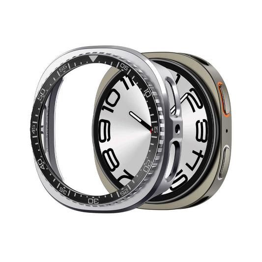 Spigen Tune Pro Diver Beschermingsframe voor Samsung Galaxy Watch8 44mm, Zwart