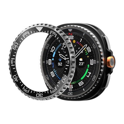 Spigen Tune Pro Diver Beschermingsframe voor Samsung Galaxy Watch8 Classic, Zwart ACS10016