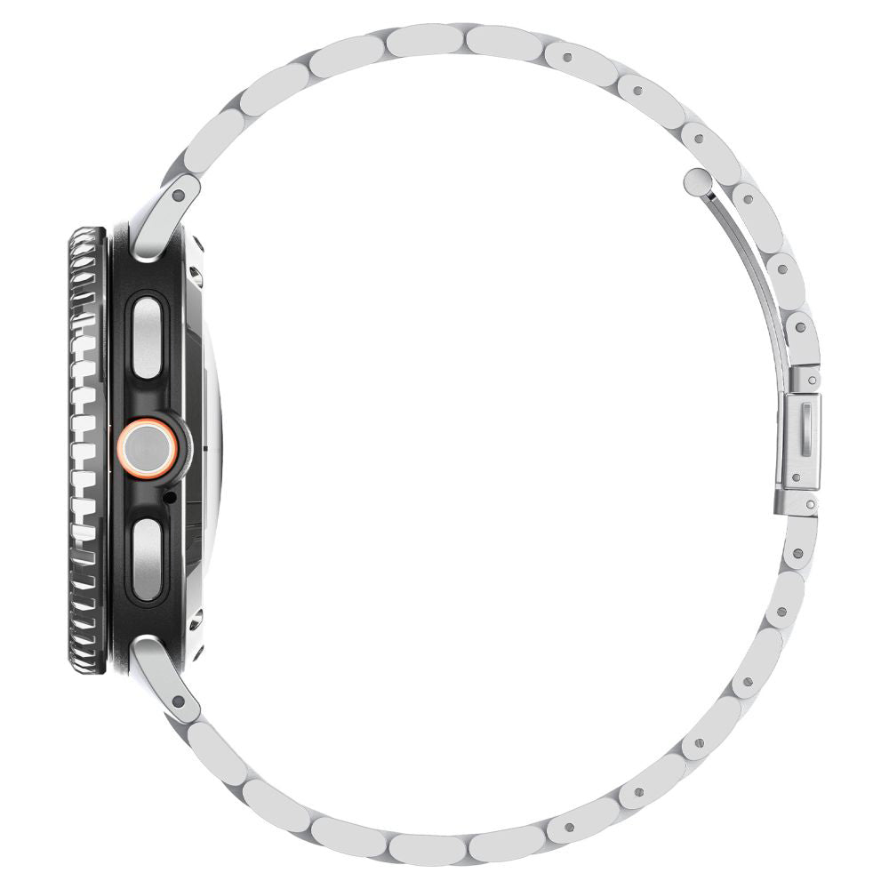 Spigen Tune Pro Diver Beschermingsframe voor Samsung Galaxy Watch8 Classic, Zwart ACS10016