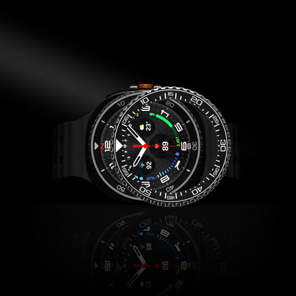 Spigen Tune Pro Diver Beschermingsframe voor Samsung Galaxy Watch8 Classic, Zwart ACS10016