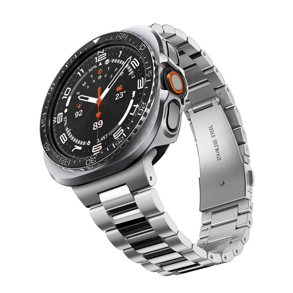 Spigen Tune Pro Diver Beschermrand voor Samsung Galaxy Watch Ultra2, Zwart ACS11619