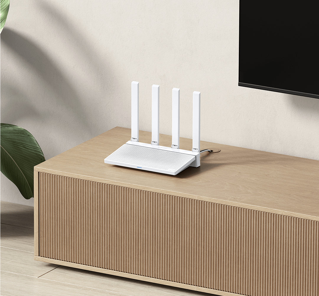 Draadloze router Xiaomi AX3000T, Dual Band, Wi-Fi 6, Wit DVB4423GL 